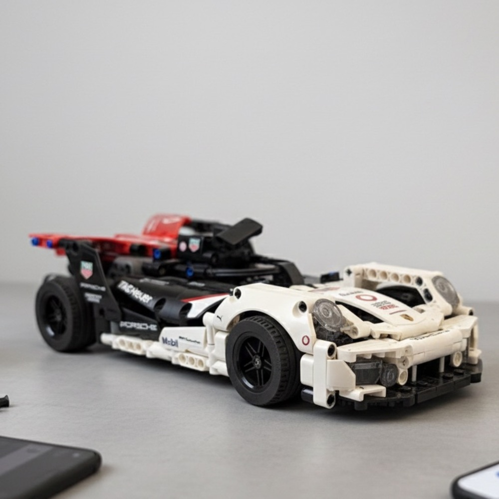 LEGO Technic Formula E Porsche 99X Electric 42137 Building